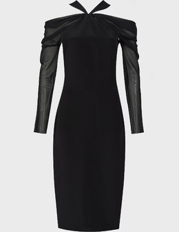 CUSHNIE: Чёрное платье 