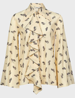NINA RICCI: Жовті блузки 