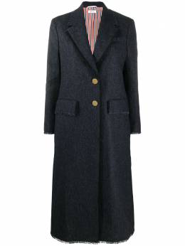 Thom Browne: Однобортное пальто 