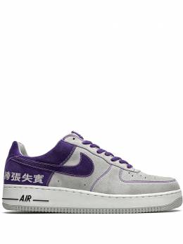 Nike: Фиолетовые кроссовки  Air Force 1 Low