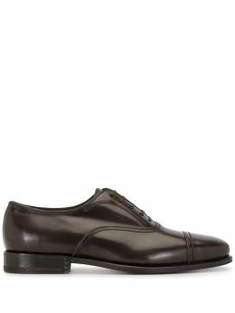 Salvatore Ferragamo: Коричневые туфли 