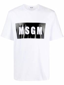 MSGM: Футболка с принтом 