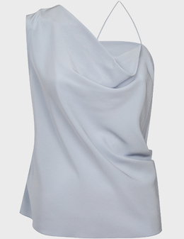 CUSHNIE: Серый топ 