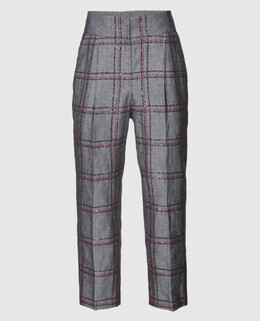 Brunello Cucinelli: Серые брюки 