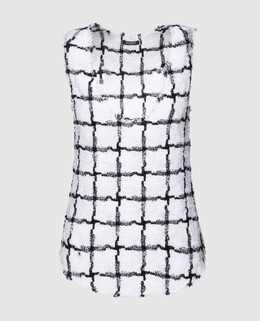 Balmain: Белый топ 