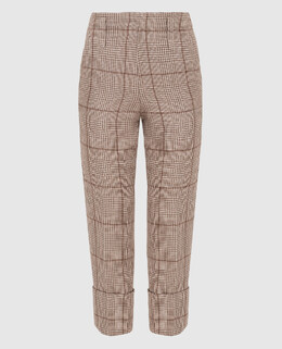 Brunello Cucinelli: Бежевые брюки 