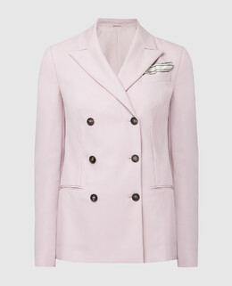 Brunello Cucinelli: Розовый жакет 