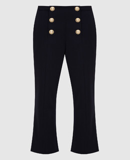 Balmain: Сині брюки 