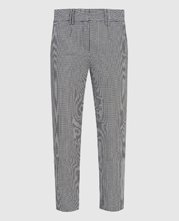 Balmain: Сірі брюки 