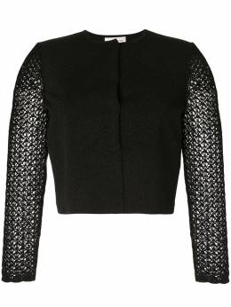 Alexander McQueen: Прозрачный кардиган 