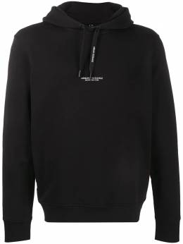 Armani Exchange: Толстовка с принтом 