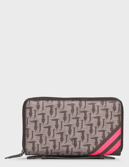 TRUSSARDI: Коричневі гаманці 