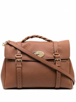Mulberry: Коричневая сумка-шоппер  Alexa