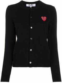 Comme Des Garçons Play: Кардиган  Heart из шерсти