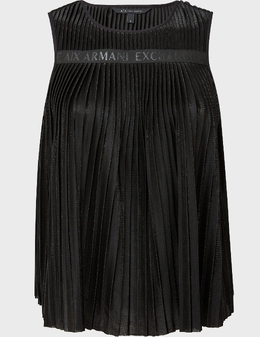 ARMANI EXCHANGE: Чёрный топ 