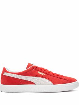 PUMA: Красные кроссовки  Suede VTG