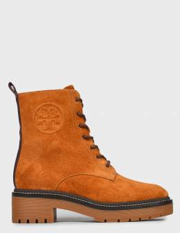 TORY BURCH: Коричневі ботильйони 