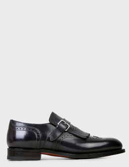 SANTONI: Чорні туфлі 