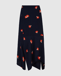 Victoria Beckham: Тёмная юбка 