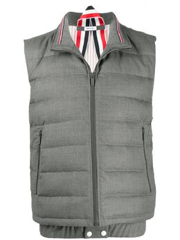 Thom Browne: Стёганый жилет  Super 120s