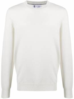 Brunello Cucinelli: Белый свитер 
