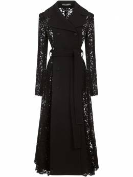 Dolce & Gabbana: Двубортное пальто 