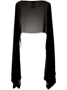 Talbot Runhof: Прозрачный плащ 