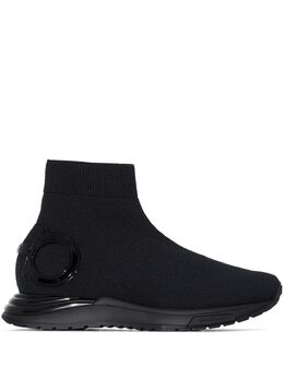 Salvatore Ferragamo: Чёрные мокасины 