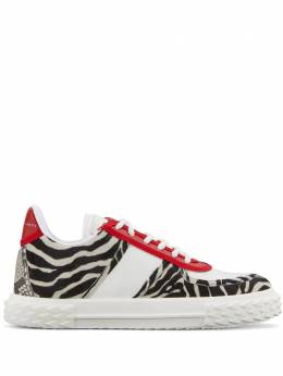Giuseppe Zanotti Design: Чёрные кроссовки  Blabber