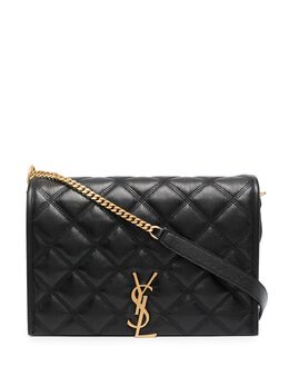 Saint Laurent: Чёрная сумка  Becky