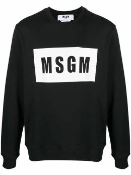 MSGM: Свитшот с принтом 
