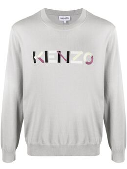 Kenzo: Хлопковый свитер 