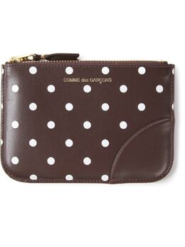 Comme Des Garcons Wallet: Кошелёк в горошек 