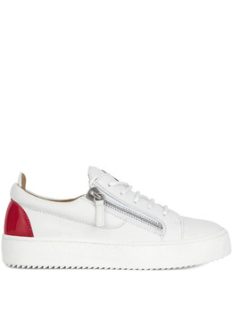 Giuseppe Zanotti: Белые кроссовки 
