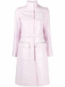 Courrèges: Розовый плащ 