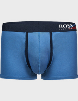 BOSS: Голубые трусы 
