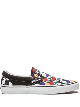 Vans: Многоцветные мокасины 