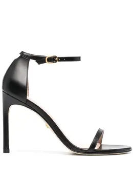 Stuart Weitzman: Чёрные сандалии  Nudistsong