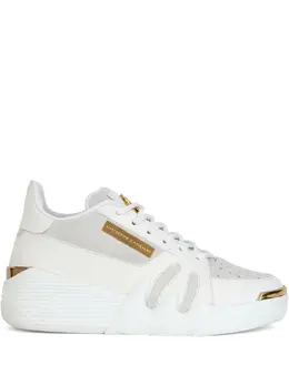 Giuseppe Zanotti: Белые кроссовки  Talon