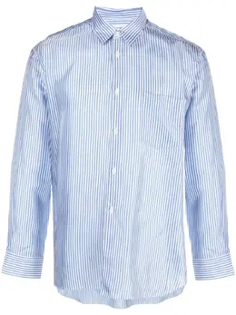 Comme Des Garçons Shirt: Рубашка в полоску 