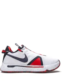 Nike: Белые кроссовки  PG 4