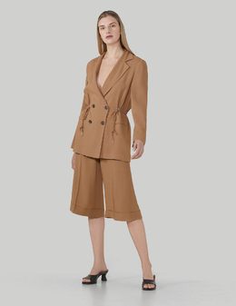 TRUSSARDI: Коричневые шорты 