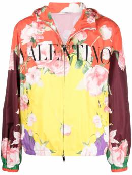 Valentino: Куртка с растительным принтом 