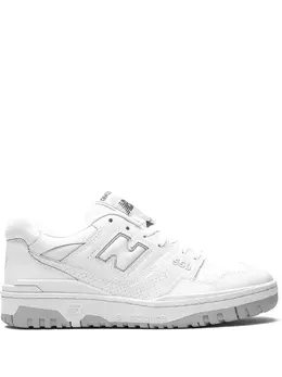 New Balance: Белые кроссовки  550