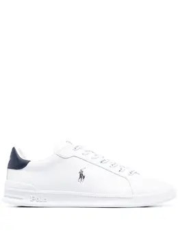 Polo Ralph Lauren: Синие кроссовки 