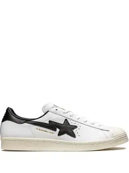 adidas: Белые кроссовки  Superstar 80s
