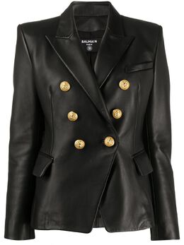 Balmain: Двубортный жакет 