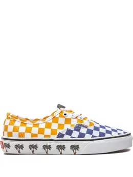 Vans: Жёлтые кроссовки  Authentic