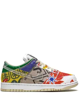 Nike: Многоцветные кроссовки  Dunk Low SP