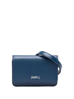 Juun.J: Синяя поясная сумка 
